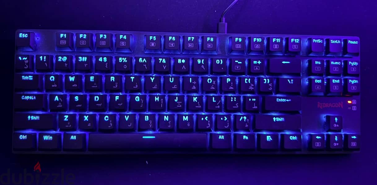Redragon K607 APS TKL Low Profile Mechanical Gaming Keyboard 3