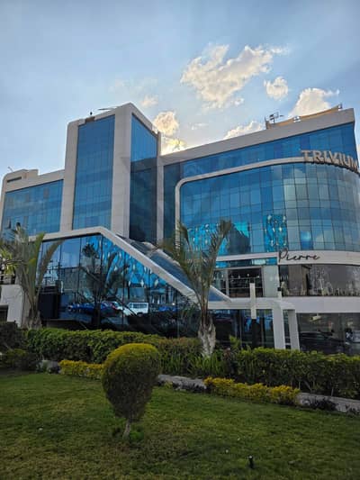 Trivium | Office 210m For rent - Fully Finished - prime location, direct on north 90 st - new cairo - 5th settlement