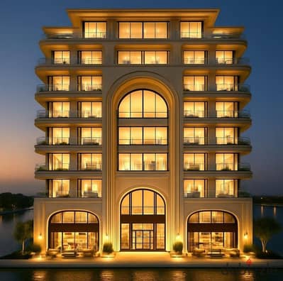 شقة متشطبة بفيو على النيل فى جريان بالم هيلز بجانب سولانا وبيفرلى هيلز وكينجز واى Jirian Palm Hills
