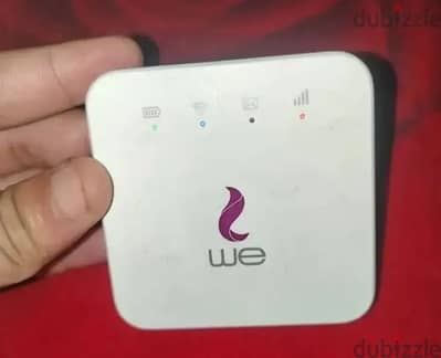 راوتر ماي فاي هوائي بيشتغل بي خط we