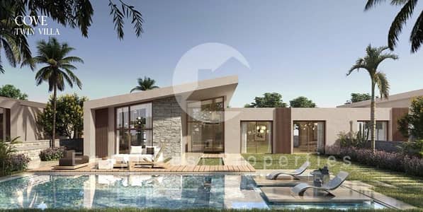 Villla One Story | First Row view | with Private Garden in Caeser Ras El Hekma