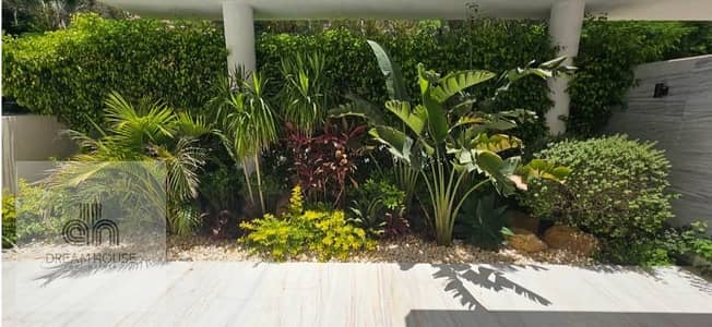 Luxury Fully Furnished 2BR Ground Apartment with 30m Private Garden for Rent in Lake View Residences