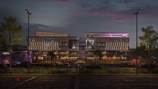 محل تجاري للبيع 30م في Sky Gate علي طريق الواحات عند جامعه SMA مع شركة ادارة و تشغيل بأقل مقدم 10% و اطول فترة سداد بدون فوايد + خصم  Al-Wahat