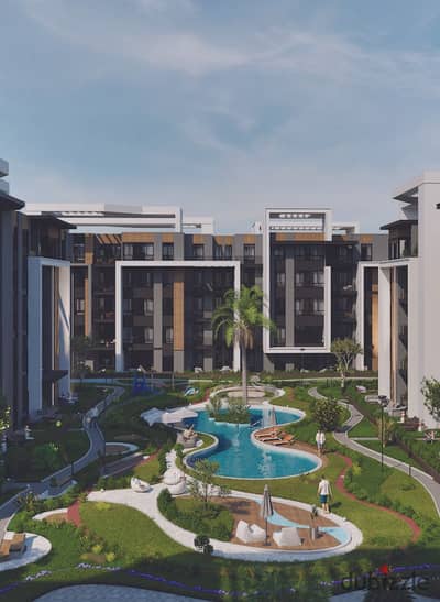 131 sqm apartment for sale in ZAT Compound, directly on El-Nady Street. 5% down payment & installments up to 10 years. Prime investment!