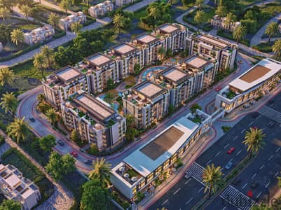 شقة للبيع 4 غرف مساحه 160م في كمبوند One District الشيخ زايد – الثورة الخضراء بمقدم 5% واقساط تصل ل 9 سنوات