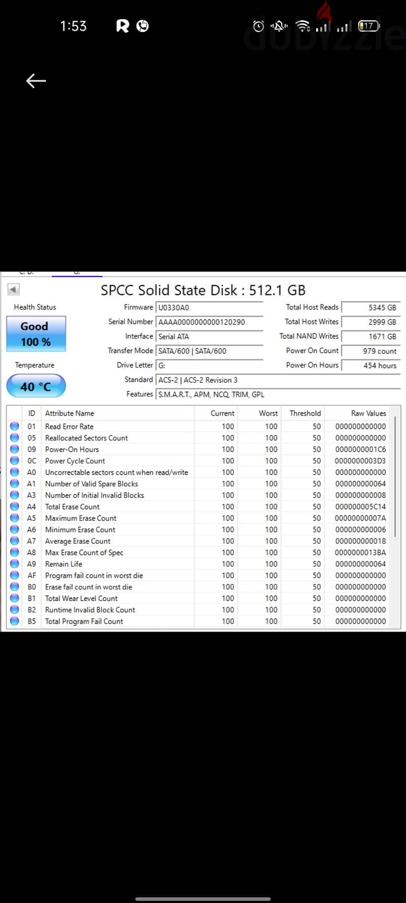 ssd 512 GB 2