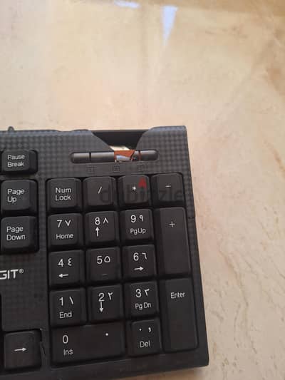 كيبورد Microdigit MD299K عربي إنجليزي