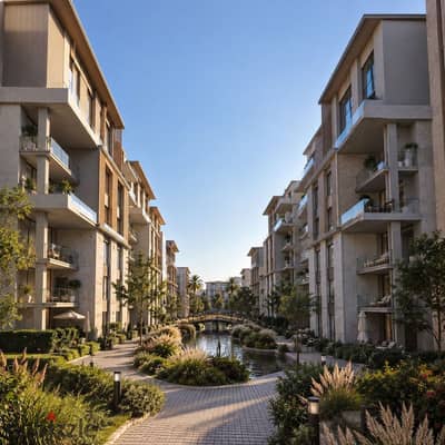 125m finished apartment with air conditioners - directly on the ninety - 5% down payment and 8 years installment