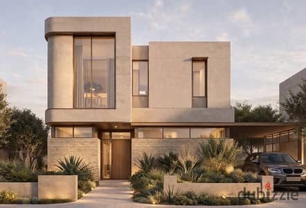 Fully finished independent villa with a distinctive view beside Algeria