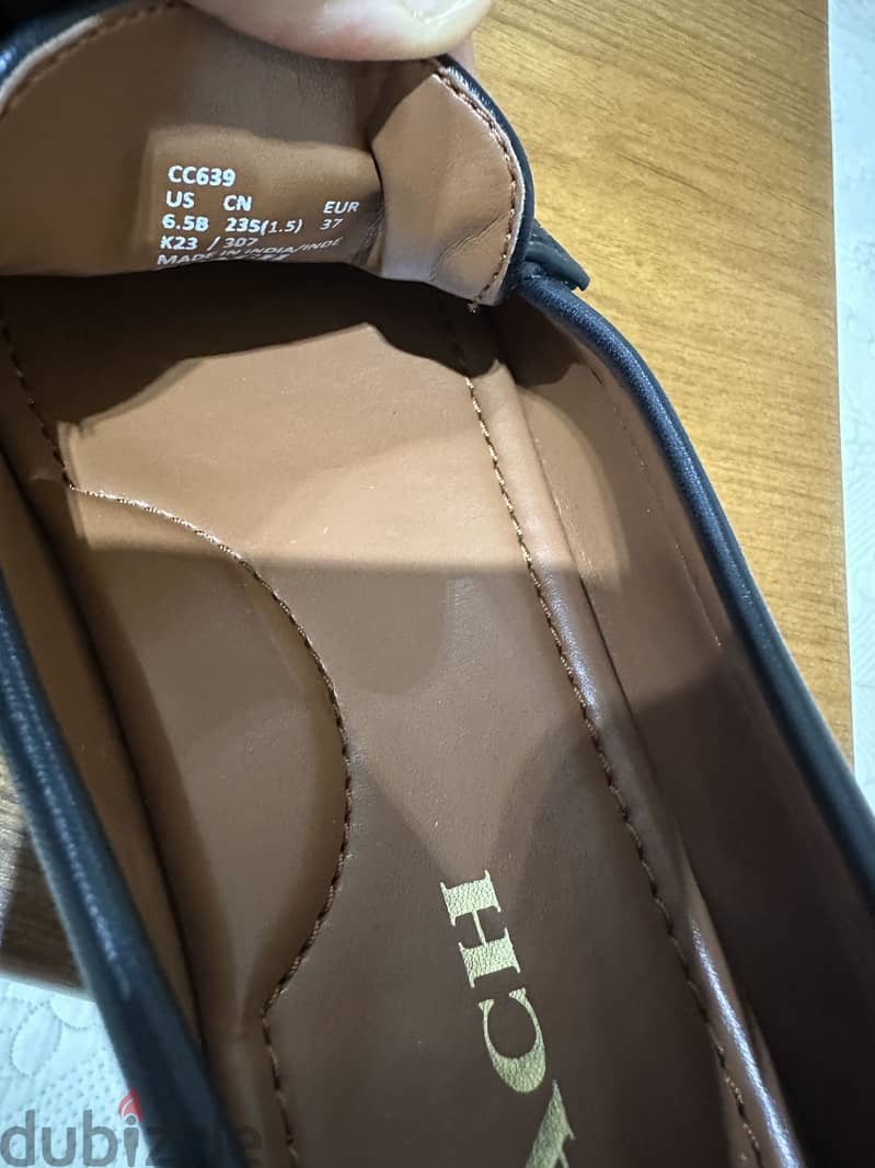Coach shoes 1