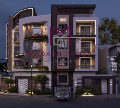 Apartment for sale in Beit Al Watan Al Asasi, 6th of October, near Wasla Al Dahshour, immediate delivery with a 50% down payment