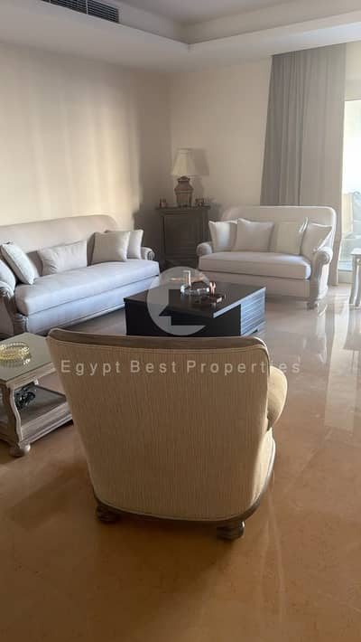 شقة فاخرة بفرش فندقي اول سكن فيو حديقة بسعر مميز للإيجار في كايرو فيستيفال سيتي التجمع الخامس CFC