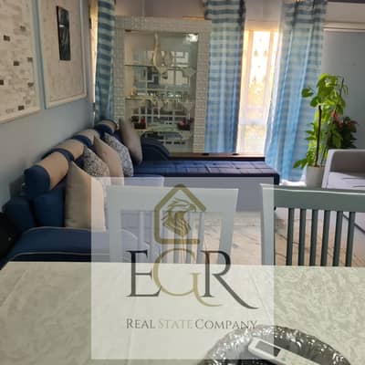 For rent, a super lux furnished apartment in Al Rehab next to the eastern market