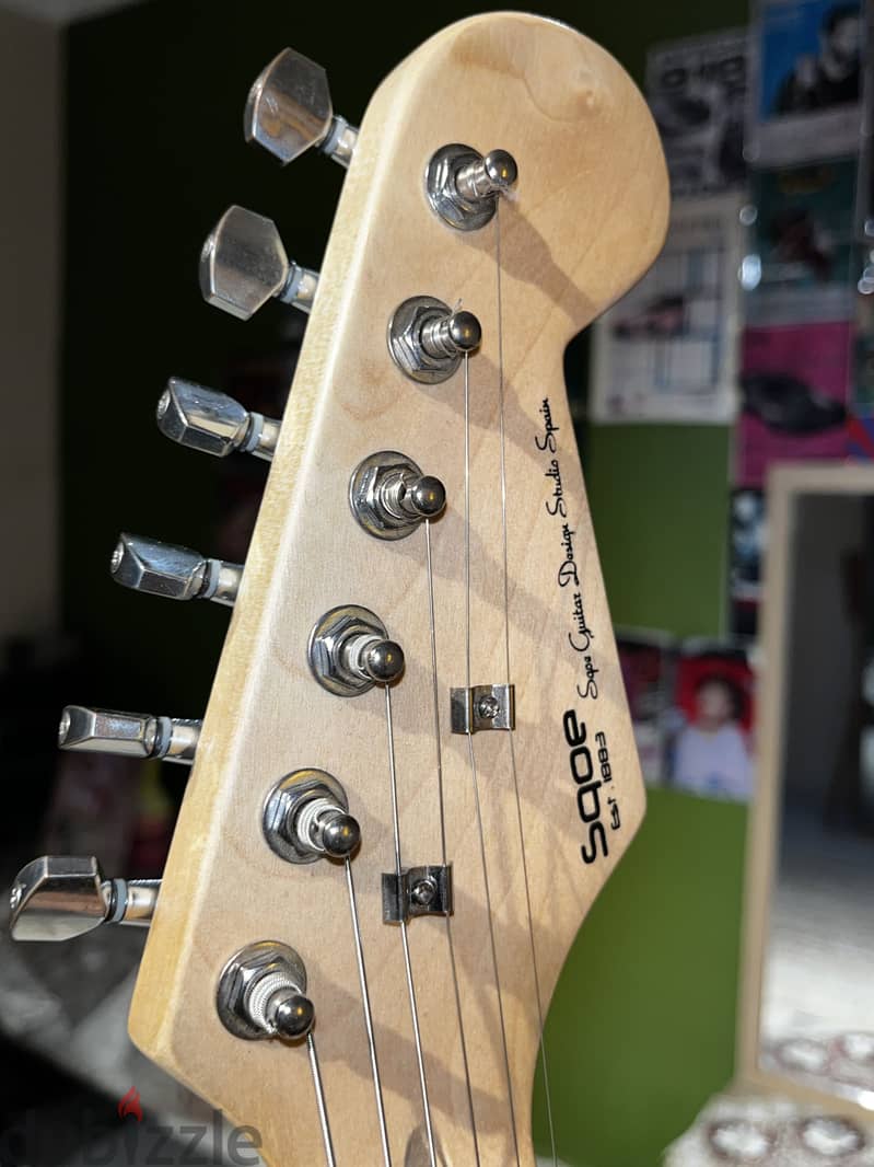 sqoe electric guitar 6
