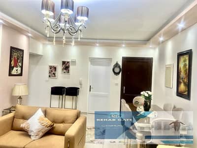  Furnished Apartment for Rent in Al Rehab    99 sq m | 2 Bedrooms | 1 Bathroom  Ground Floor   Close to the Eastern Market and Gate 23  F