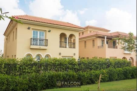 landscape view villa twin house for sale in 8y installment in hyde park next to mivida and golden square and palm hills and mountain view i city