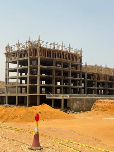 Apartment for sale, 125 sqm, 2 bedrooms, in Elysium Compound, Sheikh Zayed; 5% down payment and installments up to 10 years.