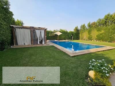 Fully furnished standalone villa with swimming pool in Al Rabwa Compound, Sheikh Zayed.