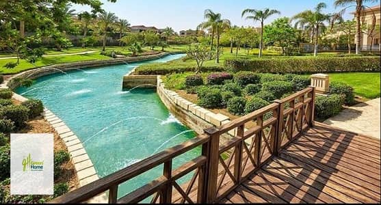 Prime Location Twinhouse for Sale in Swan lake residence New Cairo