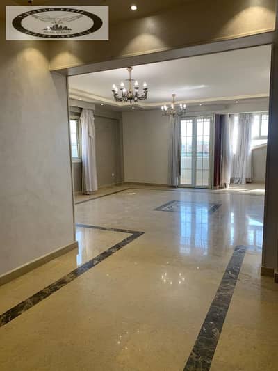 300m² Apartment for Rent – ​​Al-Tagamoa, Al-Banafseg (Near Tajan Institute) Garden view Ultra-super-lux finish  Floor: 3rd (with elevator)