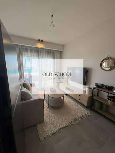 Cabin Sea view for sale fully furnished ready to move in Playa Ghazala North Coast