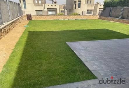 Family house with a view on green space in Palm Hills next to The Crown and New Giza and near Arkan Plaza Sheikh zayed