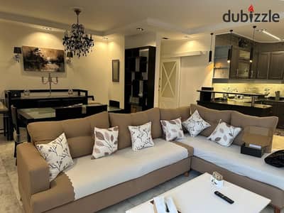 Available furnished apartment for rent in Al Rehab City_ Phase Five