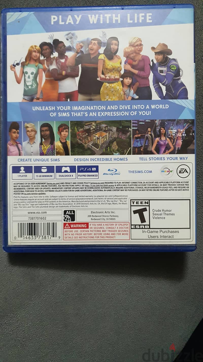 The Sims 4 Ps4 Game 1