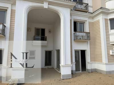 شقة أرضي بجاردن للبيع في قلب التجمع الخامس في كمبوند ماونتن فيو آي سيتي – MV Park، 3 غرف نوم، 150 متر + جاردن 90 متر