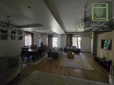 For rent duplex 250m furnished with a garden 150m inside Sheikh Zayed compound