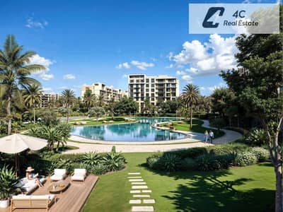 فيلا تاون هاوس بالتقسيط برايم لوكيشن في سيتي جيت القاهره الجديده -فيو لاند سكيب - for sale in city gate new cairo-