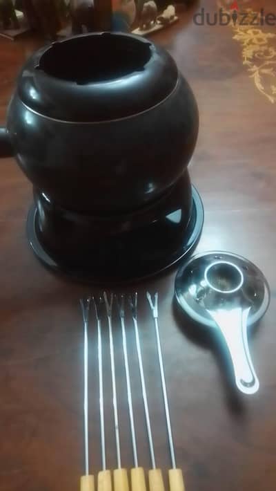 فوندو لتسخين اجبان او شوكلاته