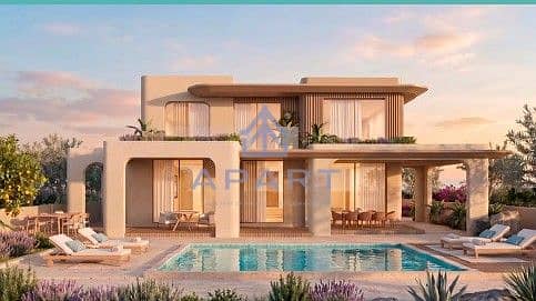 4 Bedrooms villa prime location Fully finished Twin House 4th row in hacienda Ras Al Hikma , sidi heneish