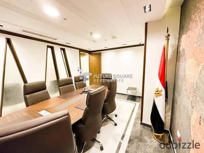 Administrative headquarters 260m air-conditioned furnished for rent in One Katameya Al-Murshedy Circle Al-Maadi