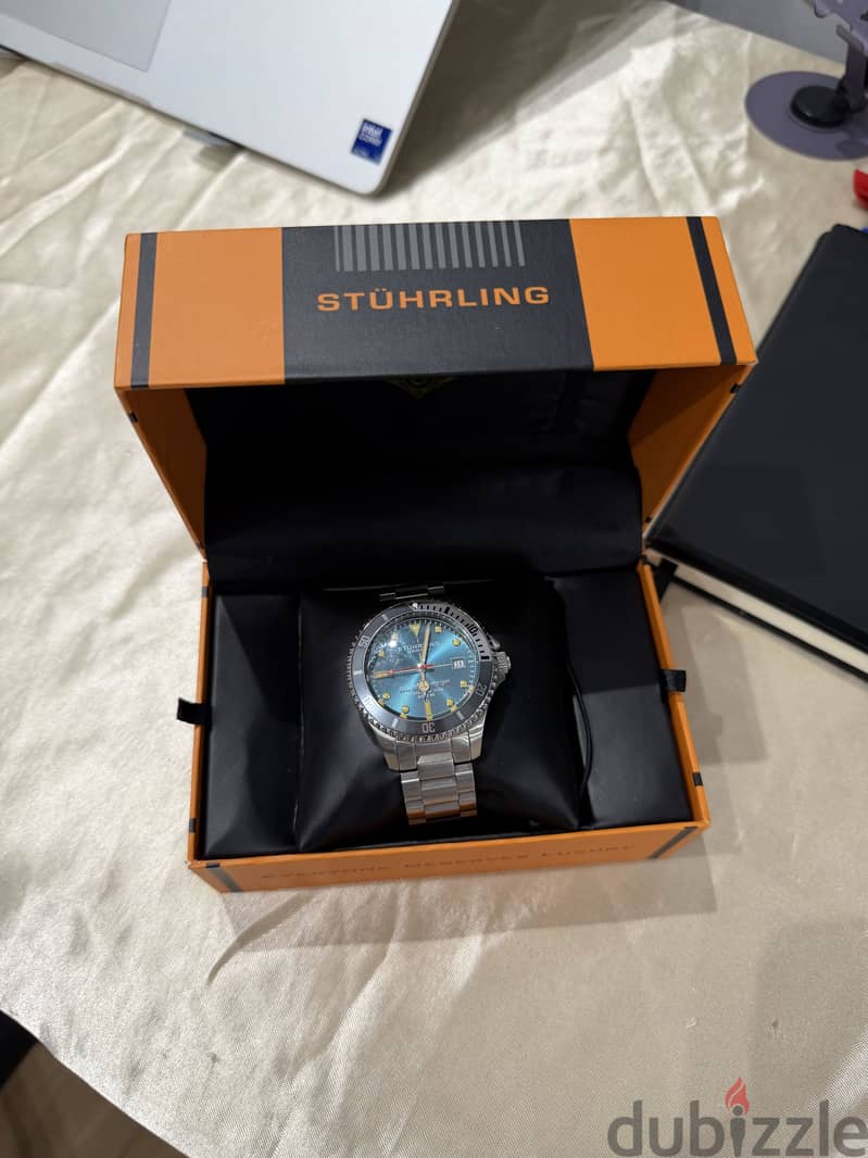 Stührling Original Depthmaster Heritage 883H. 04 Swiss Automatic 3