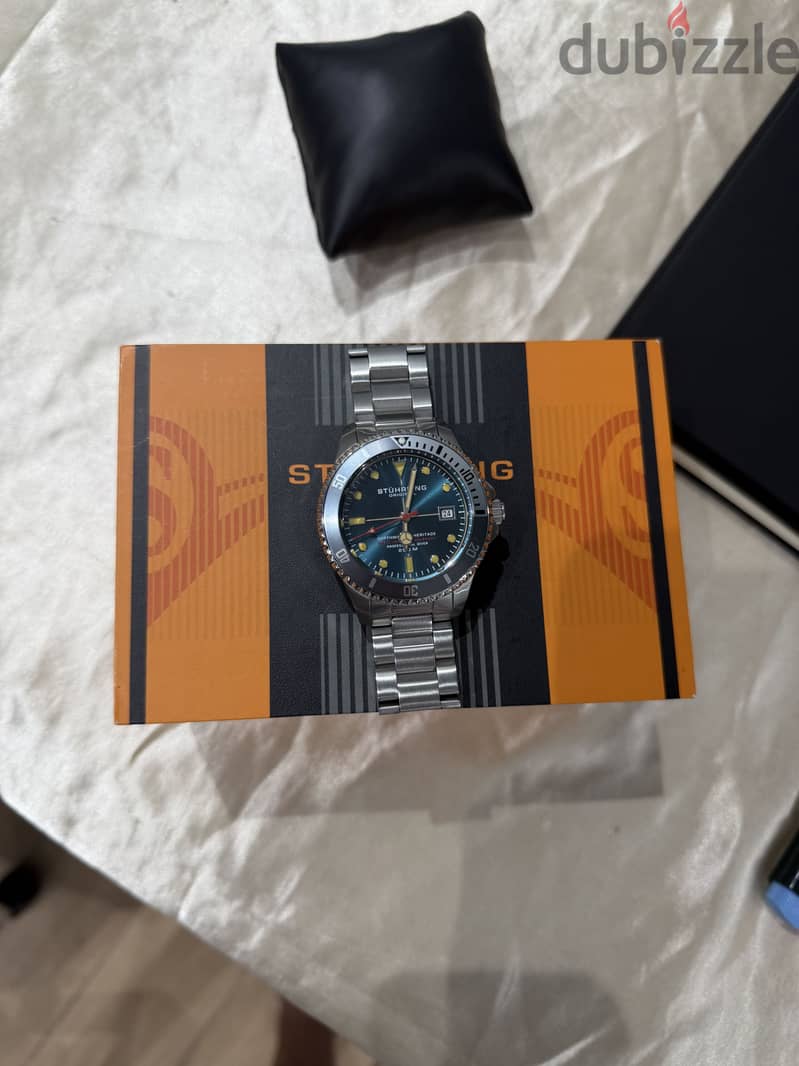 Stührling Original Depthmaster Heritage 883H. 04 Swiss Automatic 5