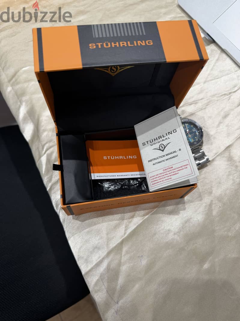 Stührling Original Depthmaster Heritage 883H. 04 Swiss Automatic 9