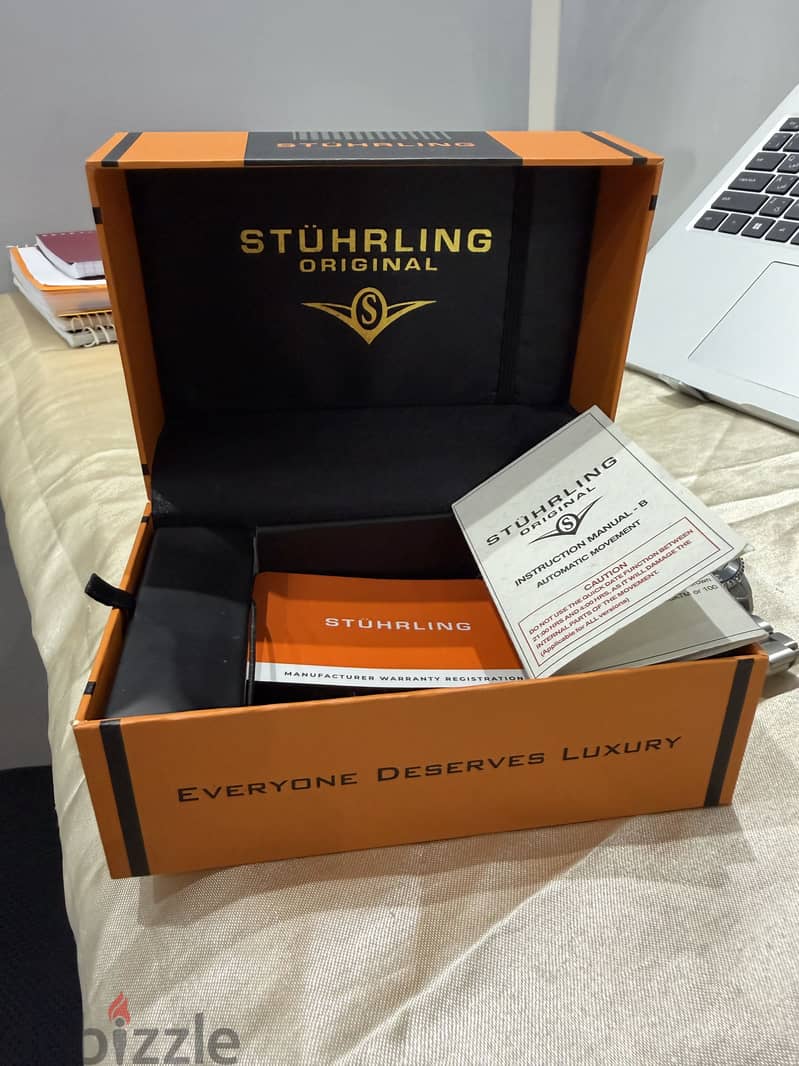 Stührling Original Depthmaster Heritage 883H. 04 Swiss Automatic 10