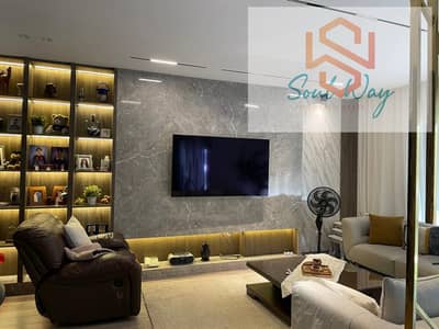 شقة مفروشة بالكامل للإيجار في سوديك فيليت سكاي كوندوز | 160 متر | الدور الثالث | غرفتين نوم | 3 حمامات | تراسين كبيرين | مجهزة بالتكييفات والمطبخ