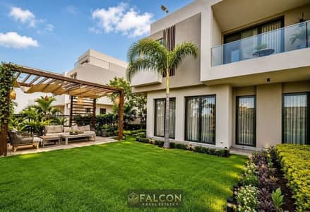فيلا  بفيو خيالي من الحديقة على Greeny Area + إمكانية تشطيب LUXURY للبيع في سوديك ايست الشروق هليوبوليس بجوار البروج وسراي Sodic East