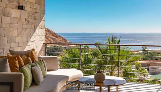 اخرغرفة 300 متر من البحر بالسعر القديم للبيع شقة 90م ف Beach Plaza مدن راس الحكمة الساحل الشمالي بجوار فوكا باي ماونتن  فيو هاسيندا Modon  North Coast