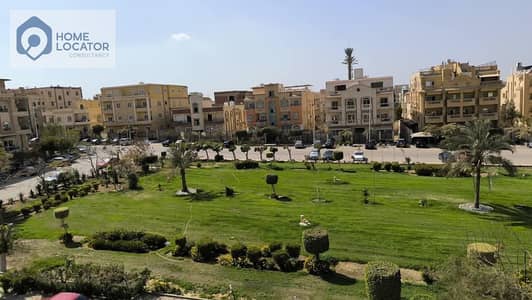 للبيع شقة دور ثالث روف فيو حديقة فيلات البنفسج الفردي التجمع