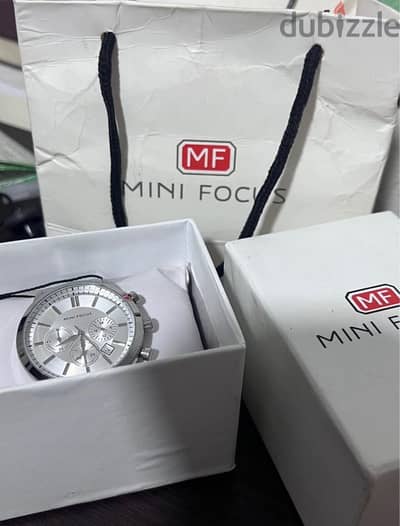 Mini focus chronograph watch