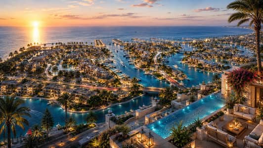 فرصة استثنائية Twin House في SouthMED دبل فيس على البحيرات وخصم 200 ألف من المدفوع