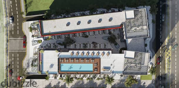 أميز عيادة طبية على الواجهة بمساحة 77 متر² في Prime Plaza | قلب 6 أكتوبر | مقدم 8% | تقسيط حتى 150 شهر