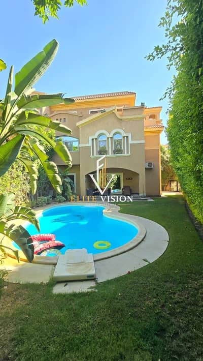 TWIN HOUSE WITH PRIVATE SWIMMING POOL | FOR SALE     Les Rois Compound – New Cairo