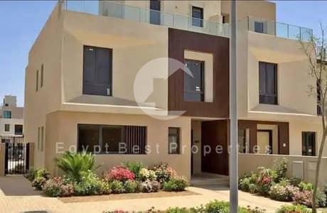 تاون هاوس كورنر  استلام فوري في فاي سوديك بفيو لاندسكيب مفتوح قدام The Estates ودقايق من سوديك ويست