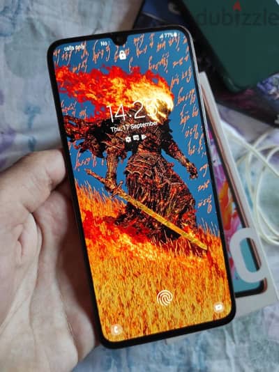 ما شاءالله Samsung A70 بصمة شاشة بحالة ممتازة