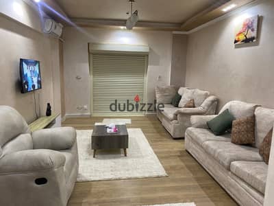 Apartment for sale 92 sqm with furniture and appliances ultra super lux finishing near Avenue Mall and all services Phase 9 Al Rehab 2