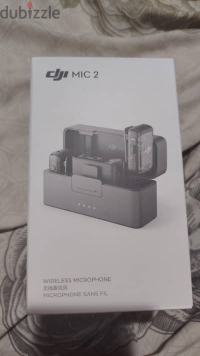 مايك DJI MIC 2 جديد لم يتم استخدامه